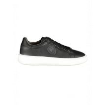 Blauer Herren SPORTSCHUH Schwarz S5BUCK01LEA_NEBLKWHI, Größe 42