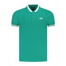 Cavalli Class Herren KURZARM-POLOSHIRT Grün TXT64RKB002_VE04038, Größe 2XL