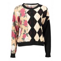 BLUGIRL Bluse Beige RH1133MA14G, Größe L