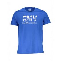 GIAN MARCO VENTURI Herren KURZARM-T-SHIRT Blau AU00786ITALO_9122FD0_BLUROYALBL, Größe XL