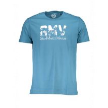 GIAN MARCO VENTURI RUNDHALS TSHIRT BLAU, Größe 2XL