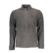 Venturi Langarm Sweatshirt mit Taschen und Stickerei, Größe XL