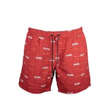 Karl Lagerfeld Beachwear Herren TASCHE Rot KL21MBM06_F691B0B_ROSSORED, Größe S