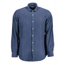 U.S. POLO Slim Fit Langarmhemd mit Franzosischem Kragen und, Größe 2XL
