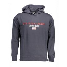 U.S. POLO USPolo Kontrast Hoodie Blau, Größe M