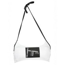 Karl Lagerfeld Beachwear Damen Weiß KL20WTP23_80D41EB_BIANCOWHIT, Größe XS