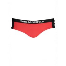 Karl Lagerfeld Beachwear Damen BADESHORTS Rot KL22WBT09_2C77928_ROSSORED, Größe XS
