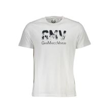 GIAN MARCO VENTURI Herren KURZARM-T-SHIRT Weiß AU00786ITALO_B90636F_BIANCOWHIT, Größe 2XL