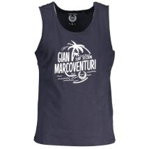 GIAN MARCO VENTURI Herren TOP Blau AU000791ROLANDO_83FD52C_BLUNIGHTBL, Größe XL