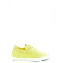Philippe Model Gelb Wildleder Slip-On Sneaker Damen, Größe 37