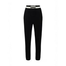 Elisabetta Franchi Damenhose Schwarz HW Kollektion, Größe 42_IT