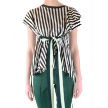 Golden Goose Damenbluse Frühling Sommer Bunt Streifen, Größe XS