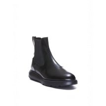 Hogan Herbst Winter Lederstiefel Schwarz Herren 486971, Größe 8_UK