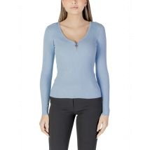 Morgan De Toi Morgan Damen V-Ausschnitt Reißverschluss Pullo, Größe L