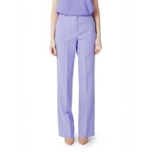 Hanny Deep Lila Sommerhose mit Stretch für Damen, Größe 46