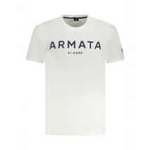Armata Di Mare Herren KURZARM-T-SHIRT Weiß 5351127_BI376, Größe S