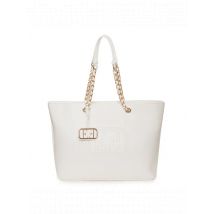 Egon Von Furstenberg Damen Schultertasche PU Zipper Logo 46x