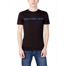 Calvin Klein Jeans Herren T-Shirt Schwarz 348579, Größe XXL