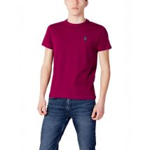U.s. Polo Assn. Herren T-Shirt Bordeaux 348769, Größe S