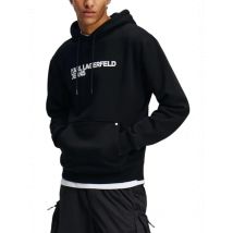 Karl Lagerfeld Jeans Herren Fleece Schwarz 488389, Größe XS