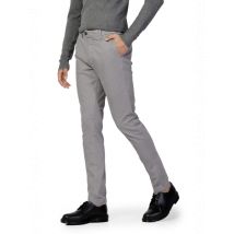 Borghese Herren Komforthose Grau - Stilvoller Herbst/Winter, Größe 44