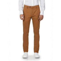 Borghese Slim Fit Herrenhose Braun für Herbst/Winter, Größe 50