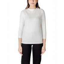 Street One Damen Pullover Weiß 484298, Größe 40