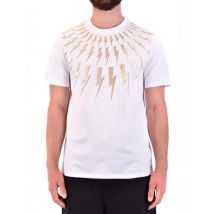 Neil Barrett Herren T-Shirt Weiß 489463, Größe M