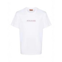 Missoni Herren T-Shirt Weiß 489638, Größe S