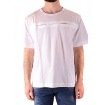 Diesel Black Gold Herren T-Shirt Weiß Kurzarm Rundhals Baumw, Größe M