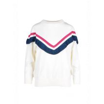 Ballantyne Damenpullover in Weiß aus edler Schurwolle für He, Größe 42