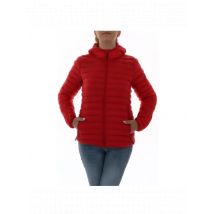 Ciesse Piumini Rote Damen Steppjacke mit Kapuze und Reißvers, Größe XL