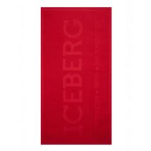 ICEBERG ROTES STRANDTUCH HERREN, Größe UNI