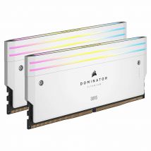 Corsair Dominator Titanium RGB 4x16Go DDR5 6600MHz CL32 - Blanc