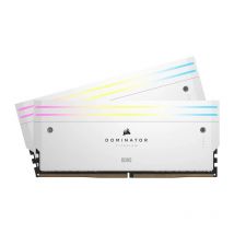Corsair Dominator Titanium 2x48Go RGB DDR5 6400C32 - Blanc