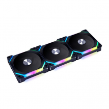 Lian Li Uni Fan SL120 V2 pack de 3 - Noir
