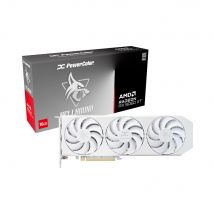 PowerColor Hellhound Spectral White AMD Radeon RX 9060 XT 16GB