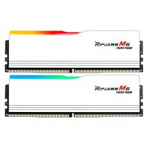 G.Skill Ripjaws M5 Neo RGB 64 Go (2x32 Go) DDR5 6000 MHz CL36 - Blanc