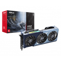 ASRock AMD Radeon RX 9070 XT STEEL LEGEND Monster Hunter 16 Go OC