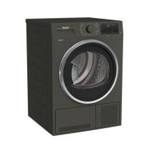 Blomberg LTK38030G B Rated 8kg Condenser Tumble Dryer, Graphite
