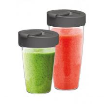 Magimix 17243 Clear Blender Cups, Pack of 2