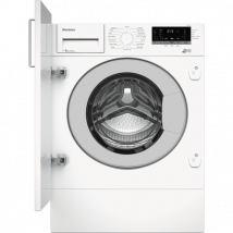 8kg 1400 Spin Integrated Washing Machine with Fast Full Load - White