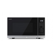 25 Litres Grill Microwave Oven - Silver/Black