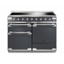 105750 ELISE 110cm Induction Range Cooker, Slate/Brushed Nickel Trim