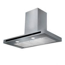 105410 HI-LITE FLAT 100CM HOOD STAINLESS STEEL