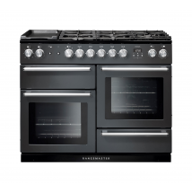 106090 NEXUS 110cm Dual Fuel Range Cooker, Slate/Chrome Trim