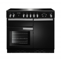 96030 PROFESSIONAL Plus 100cm Induction Range Cooker, Black/Chrome Trim