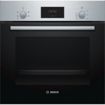 59.4cm Serie 2 Built In Electric Single Oven with 3D Hot Air - Stainless Steel