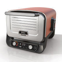 Woodfire Electric Outdoor Oven With Bbq Stand - Terracotta/Steel
