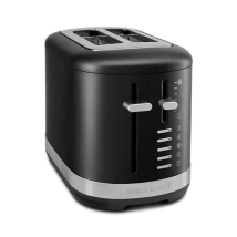 Manual Control 2 Slot Toaster, Matte Black